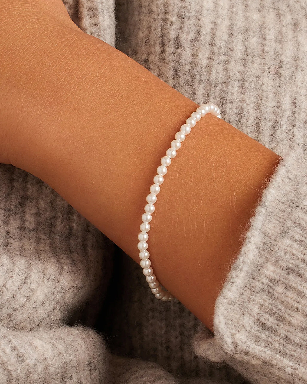 Pearl Parker Pearl Bracelet || option::Pearl, 18k Gold Plated