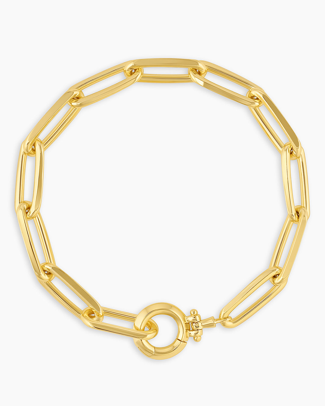 Parker XL Bracelet || option::18k Gold Plated