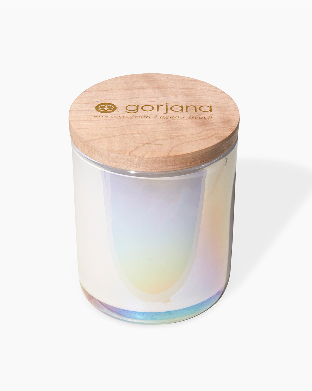 Iridescent White Aura Laguna Candle || option::Iridescent White Aura